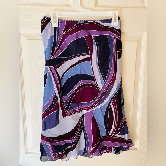 VINTAGE PURPLE SKIRT - Picture 1 of 3